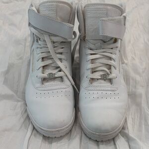 Reebok White High-Top Sneakers